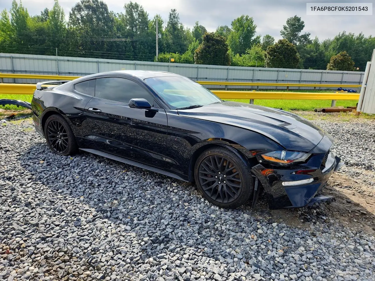 1FA6P8CF0K5201543 2019 Ford Mustang Gt