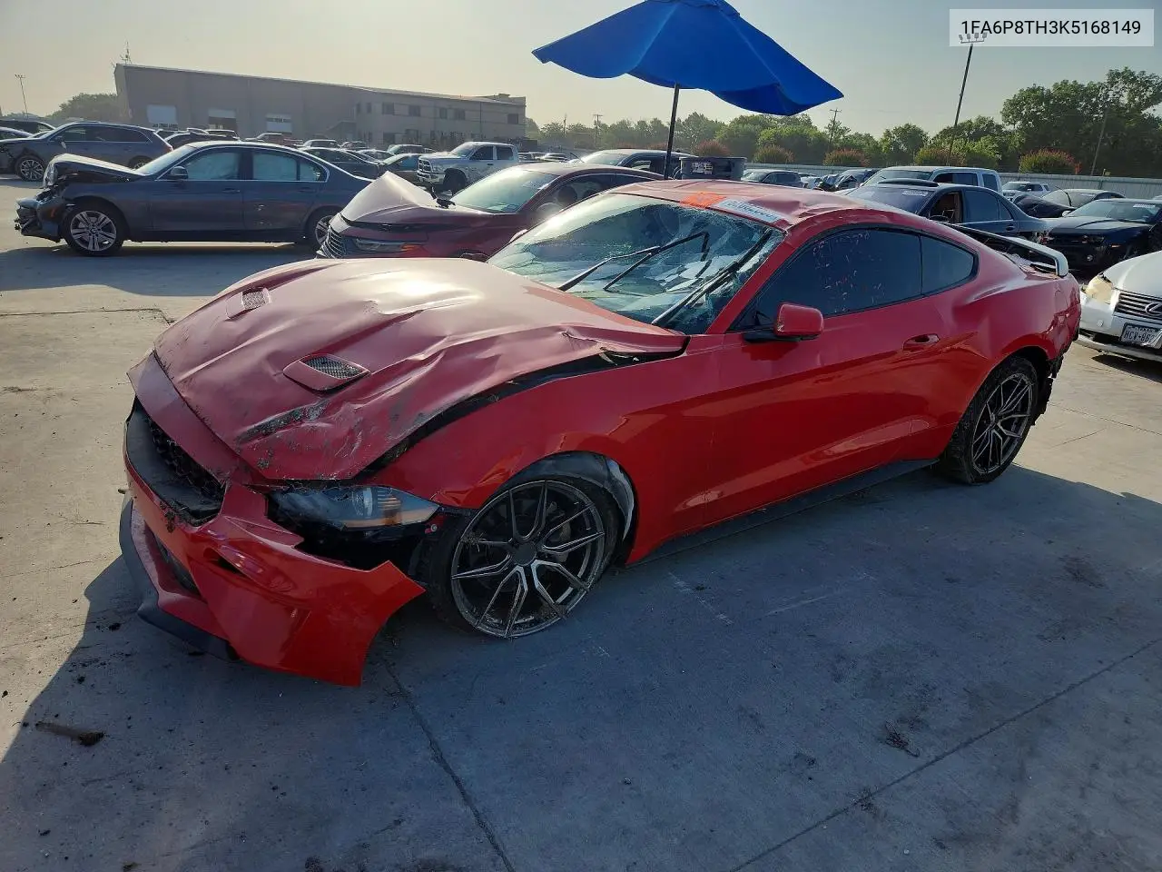 1FA6P8TH3K5168149 2019 Ford Mustang