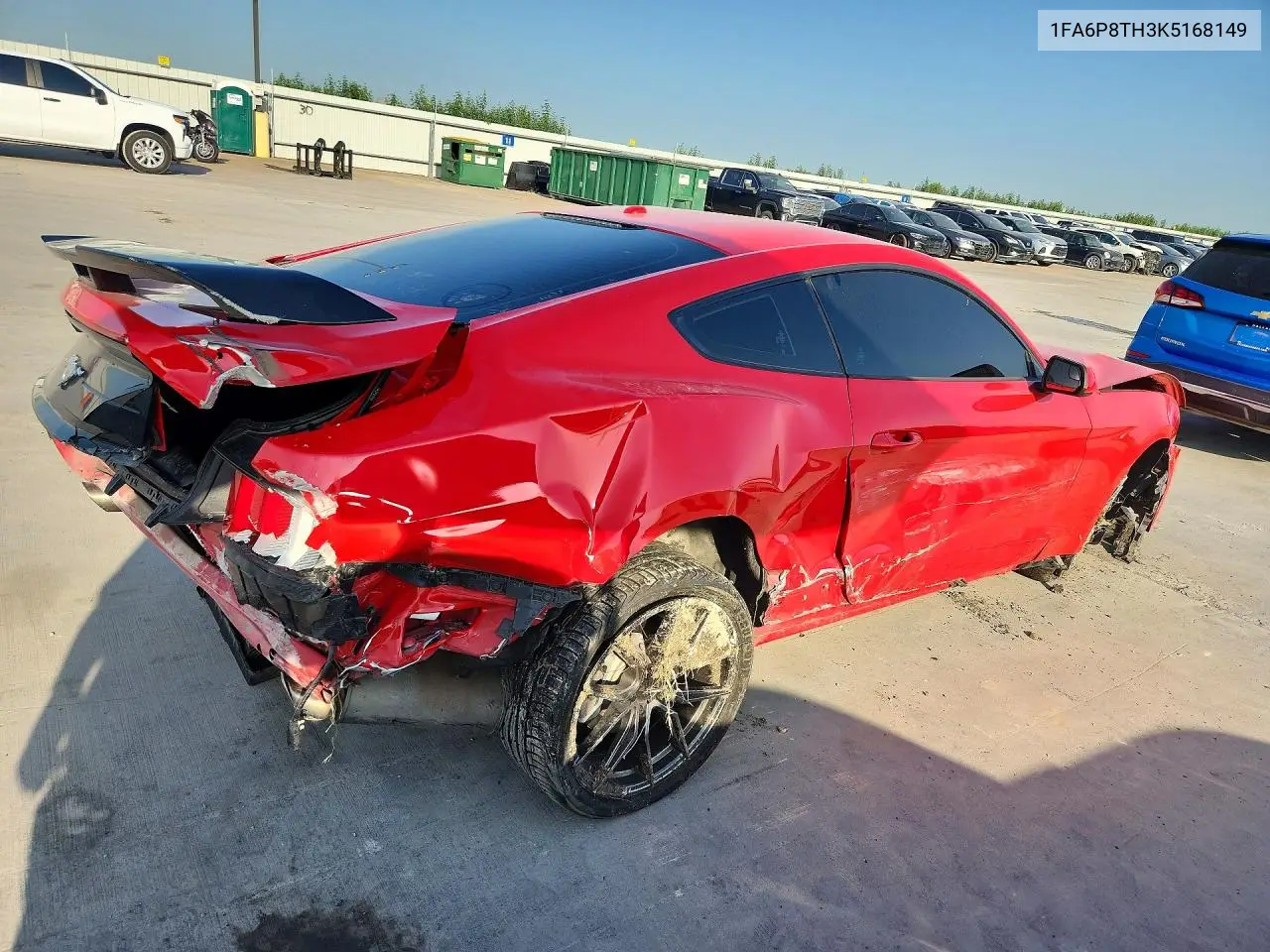 1FA6P8TH3K5168149 2019 Ford Mustang