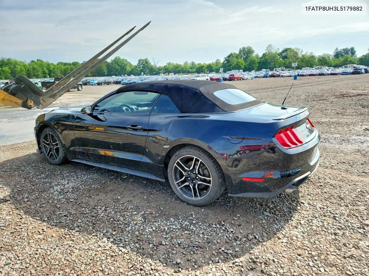 2020 Ford Mustang VIN: 1FATP8UH3L5179882 Lot: 52909206
