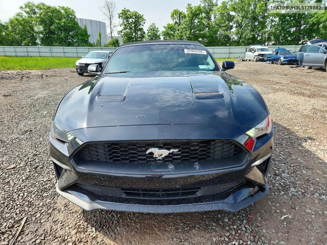 2020 Ford Mustang VIN: 1FATP8UH3L5179882 Lot: 52909206