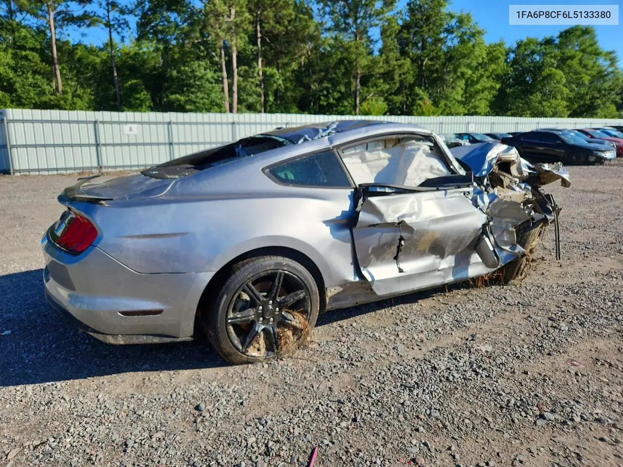 2020 Ford Mustang Gt VIN: 1FA6P8CF6L5133380 Lot: 56583816