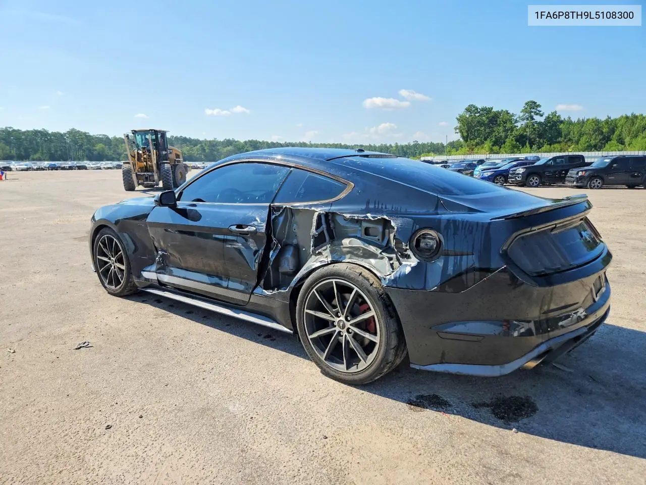 2020 Ford Mustang VIN: 1FA6P8TH9L5108300 Lot: 60293416