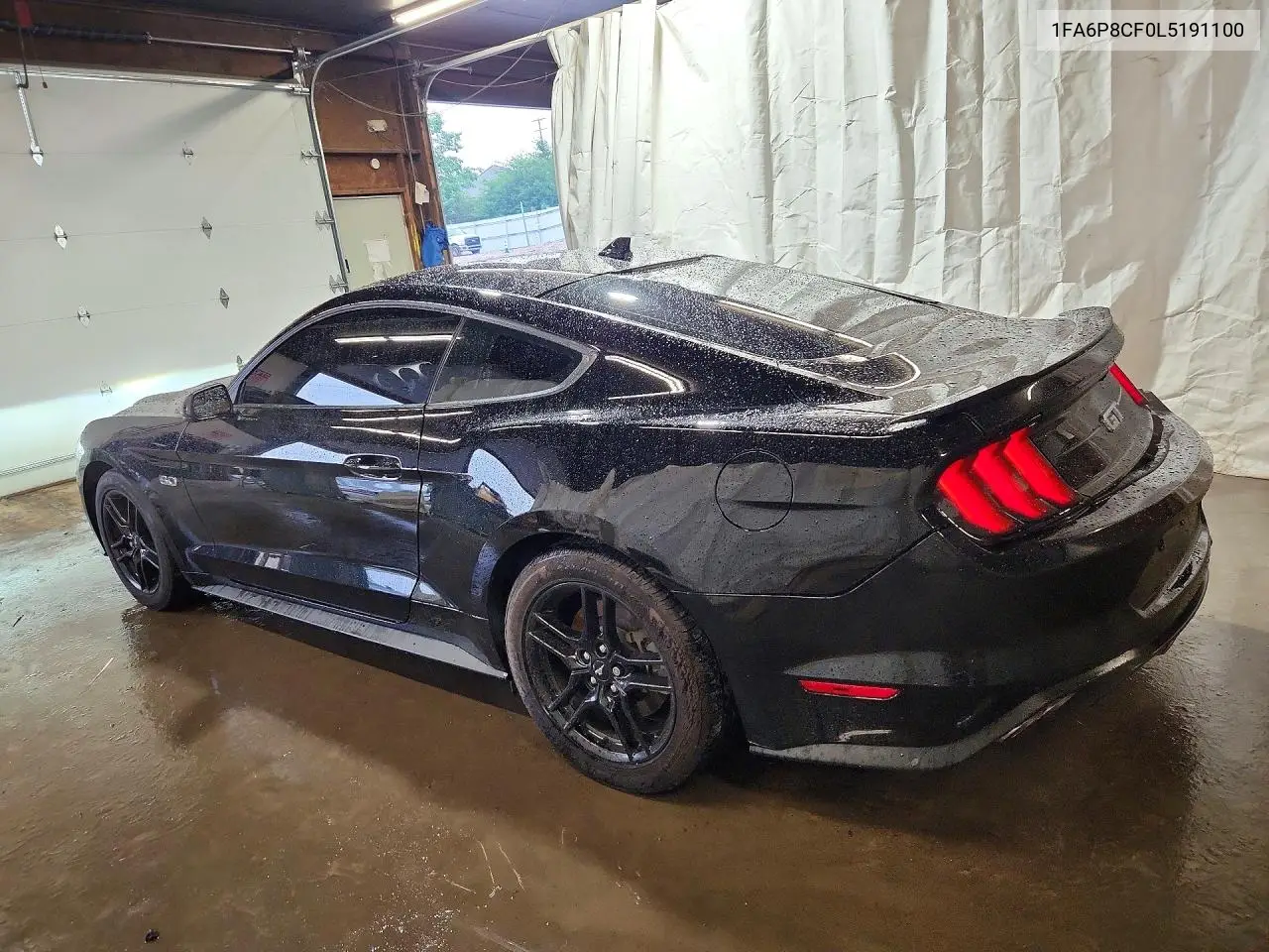 2020 Ford Mustang Gt VIN: 1FA6P8CF0L5191100 Lot: 61787416