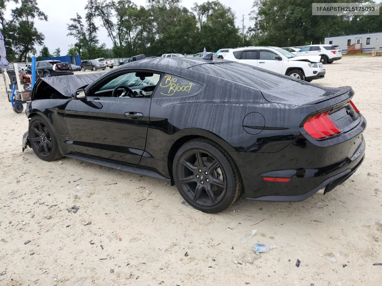 2020 Ford Mustang VIN: 1FA6P8TH2L5175093 Lot: 69646593