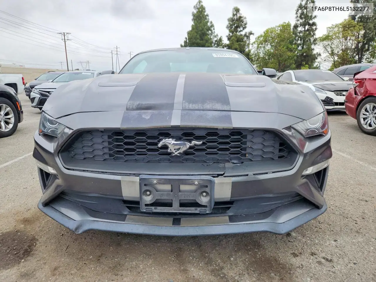 2020 Ford Mustang VIN: 1FA6P8TH6L5132277 Lot: 85994195