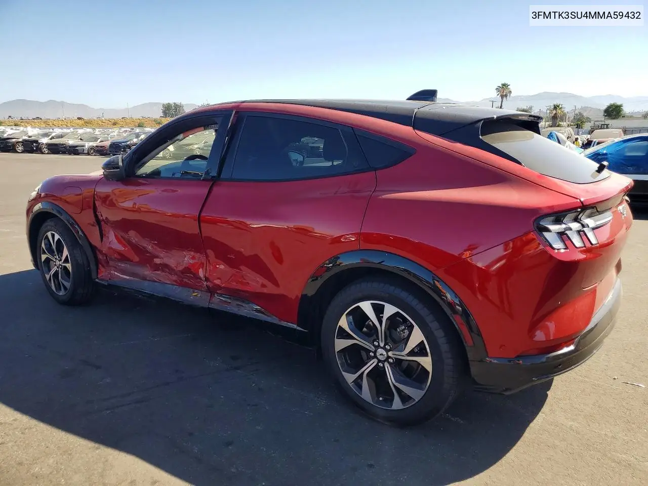 2021 Ford Mustang Mach-E Premium VIN: 3FMTK3SU4MMA59432 Lot: 57577136