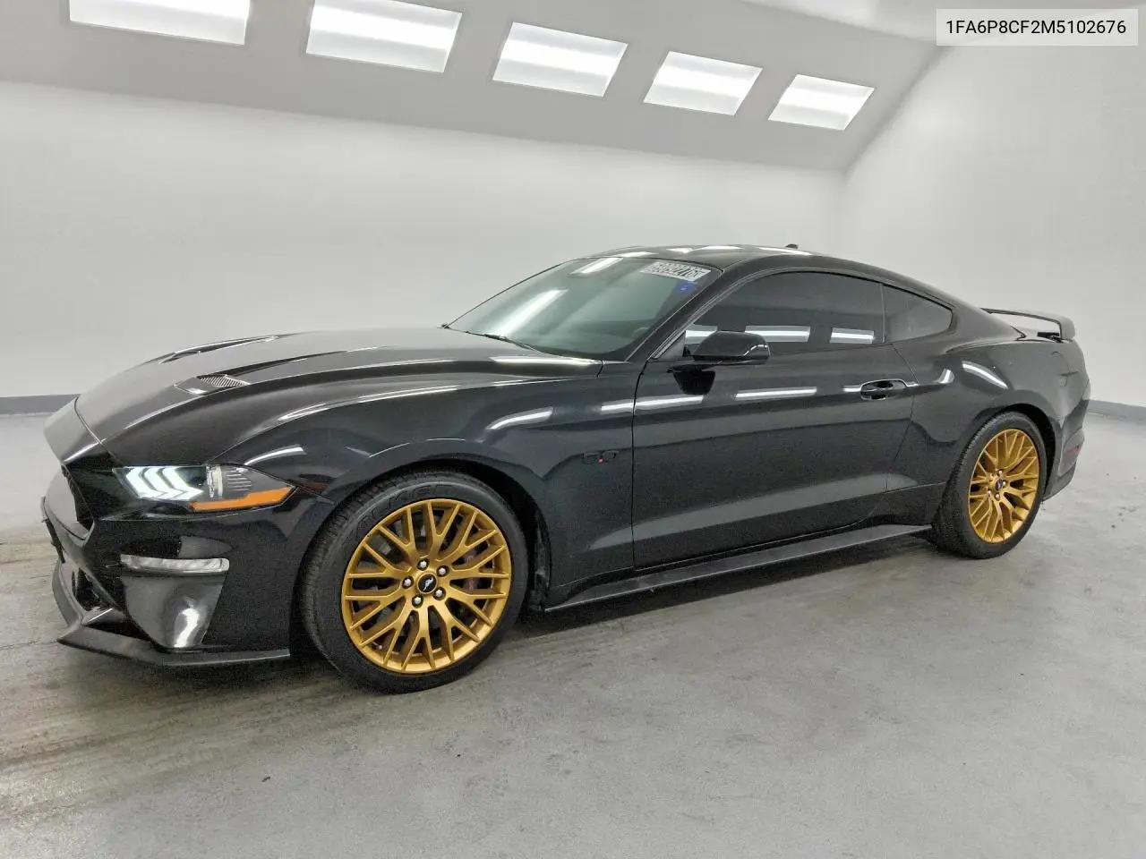 2021 Ford Mustang Gt VIN: 1FA6P8CF2M5102676 Lot: 59092276