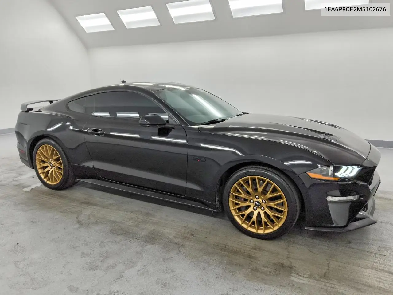 2021 Ford Mustang Gt VIN: 1FA6P8CF2M5102676 Lot: 59092276