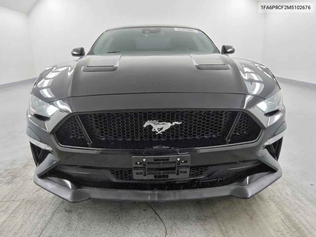 2021 Ford Mustang Gt VIN: 1FA6P8CF2M5102676 Lot: 59092276