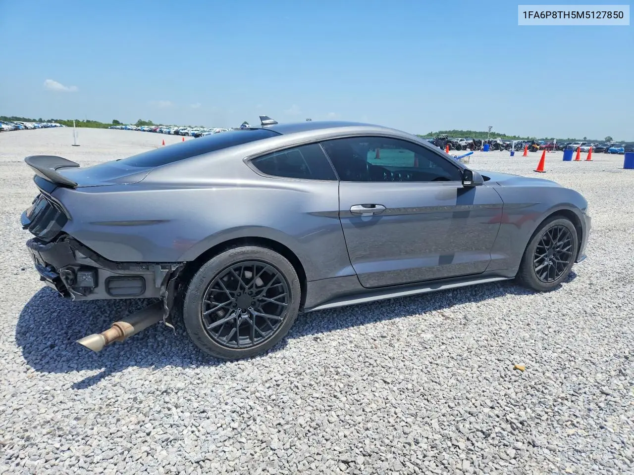 2021 Ford Mustang VIN: 1FA6P8TH5M5127850 Lot: 61955106