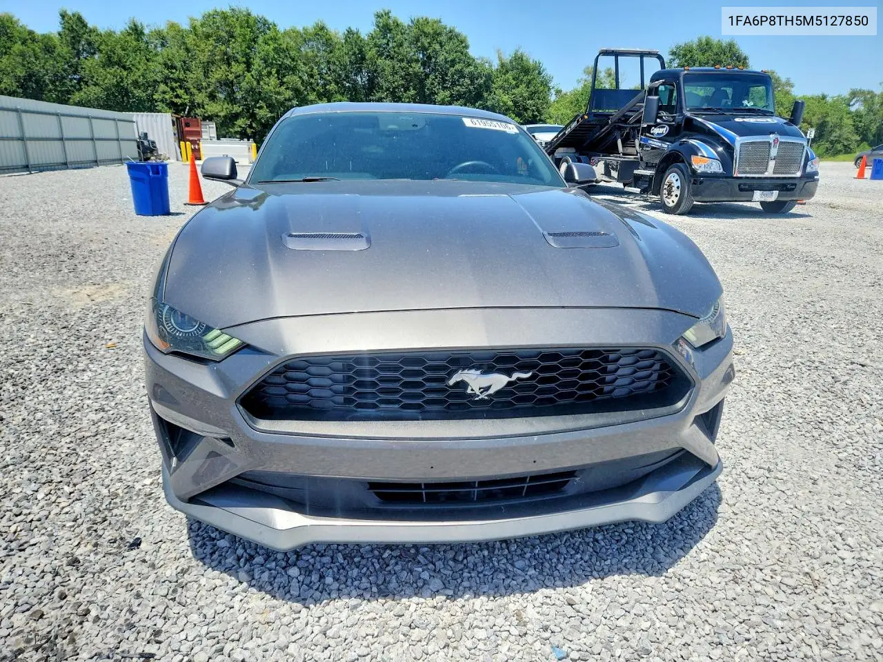 2021 Ford Mustang VIN: 1FA6P8TH5M5127850 Lot: 61955106