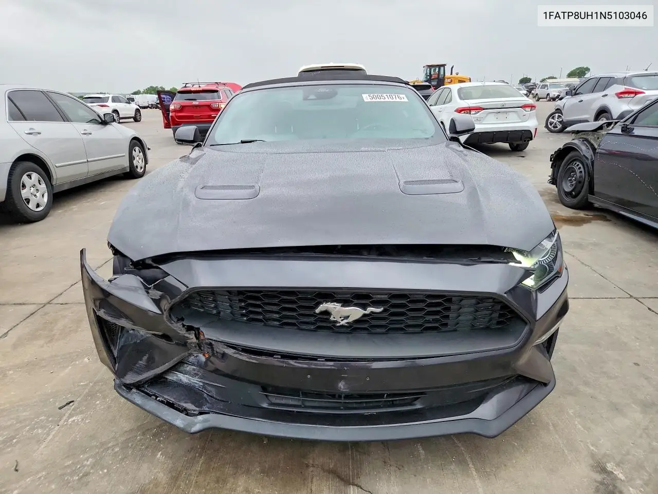 2022 Ford Mustang VIN: 1FATP8UH1N5103046 Lot: 50051076
