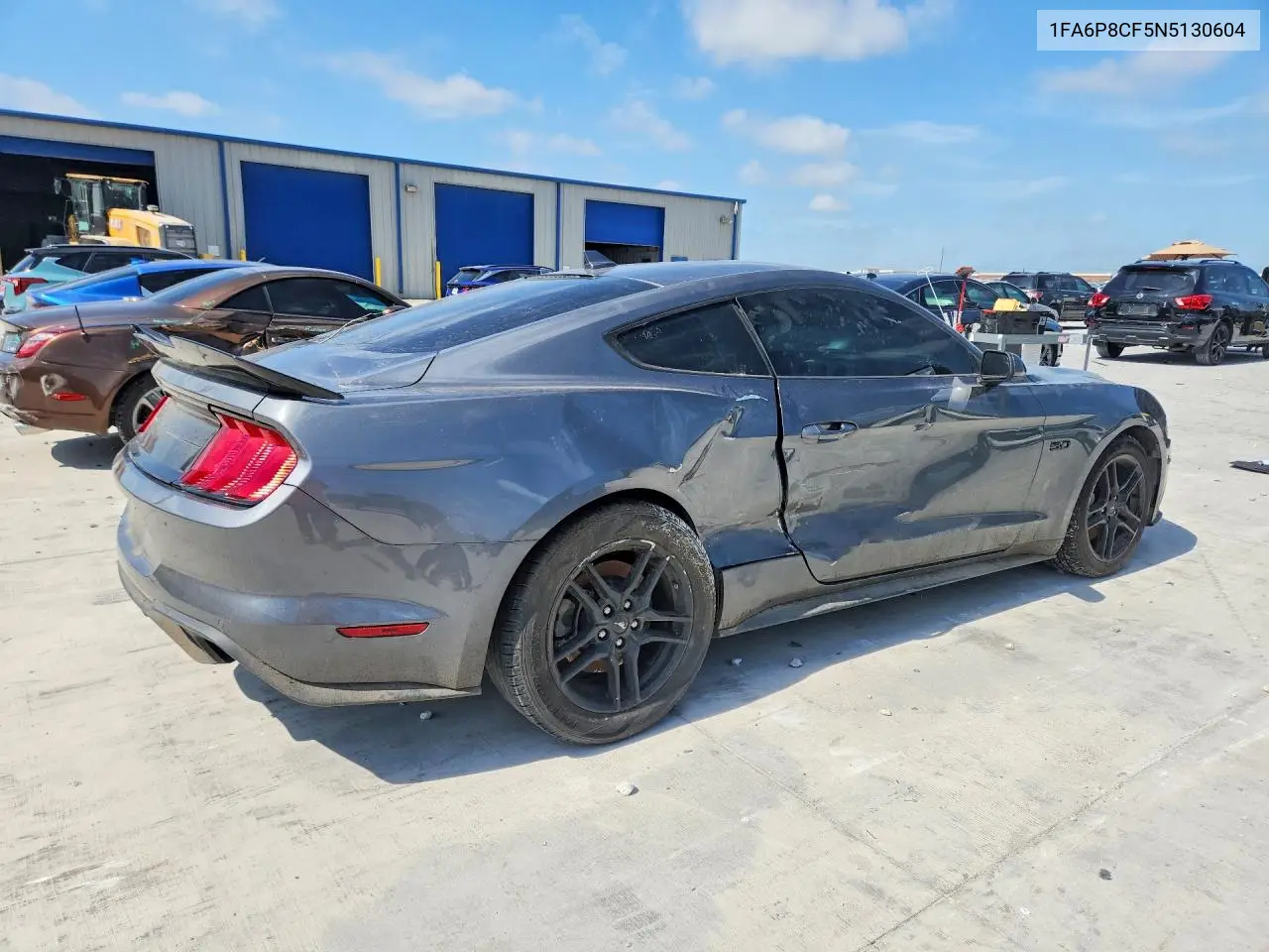 2022 Ford Mustang Gt VIN: 1FA6P8CF5N5130604 Lot: 57848306
