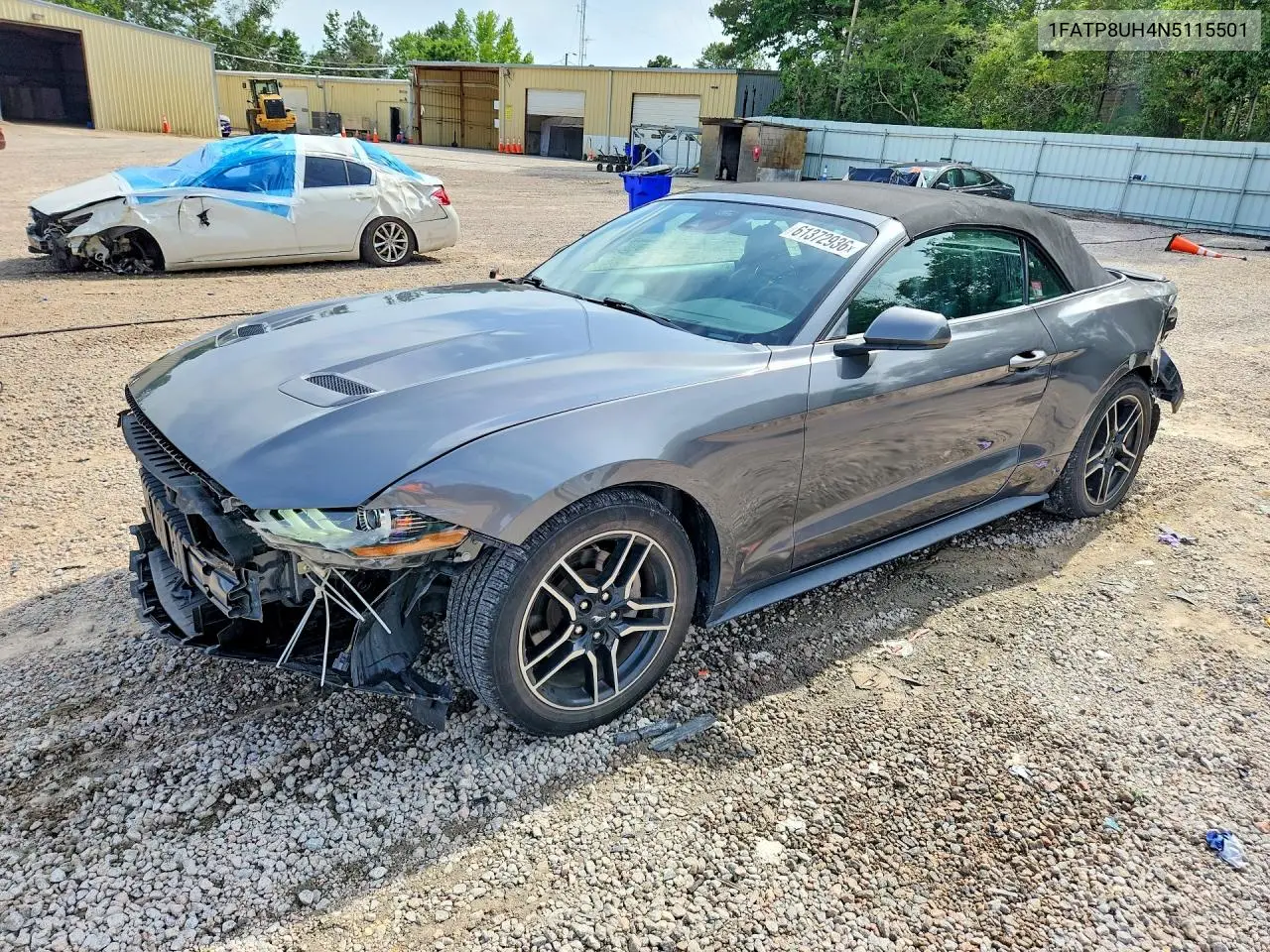 2022 Ford Mustang VIN: 1FATP8UH4N5115501 Lot: 61372936