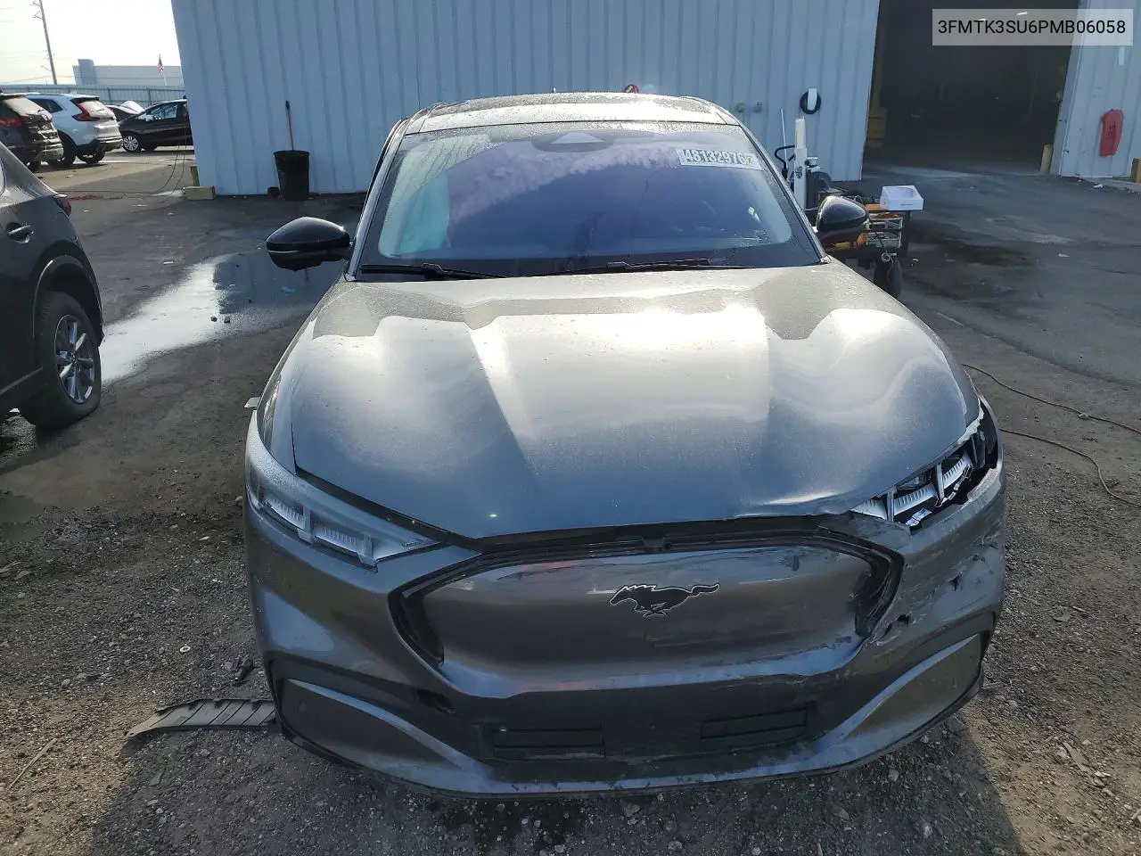 2023 Ford Mustang Mach-E Premium VIN: 3FMTK3SU6PMB06058 Lot: 48132976
