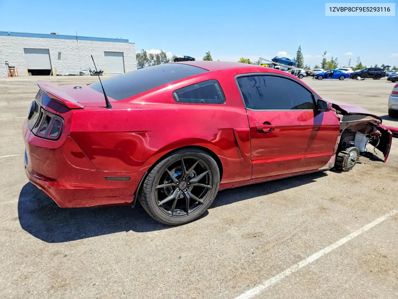 2023 Ford Mustang Gt VIN: 1ZVBP8CF9E5293116 Lot: 61014276