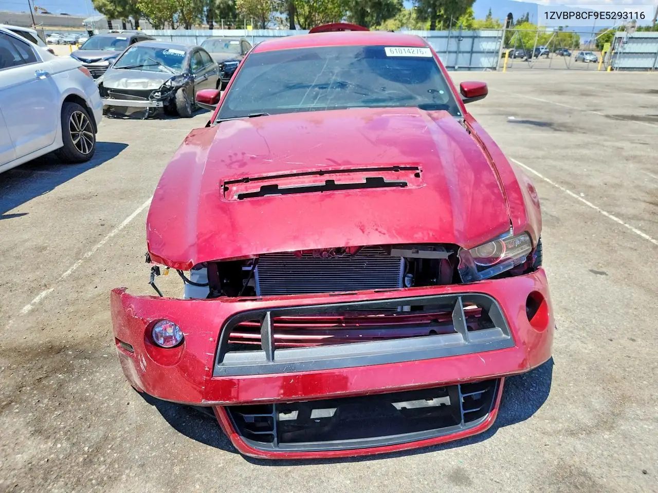 2023 Ford Mustang Gt VIN: 1ZVBP8CF9E5293116 Lot: 61014276