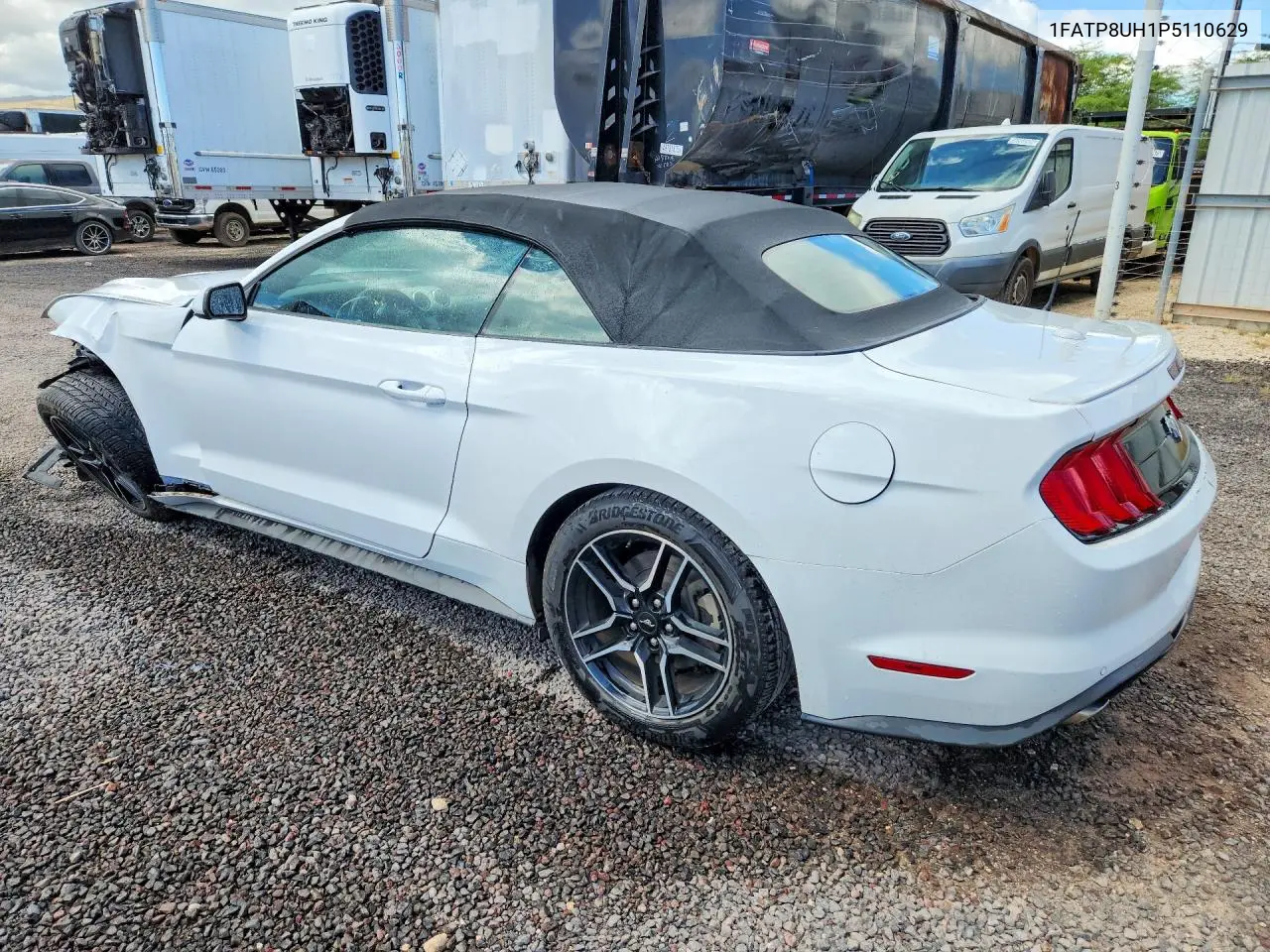 2023 Ford Mustang VIN: 1FATP8UH1P5110629 Lot: 61627796