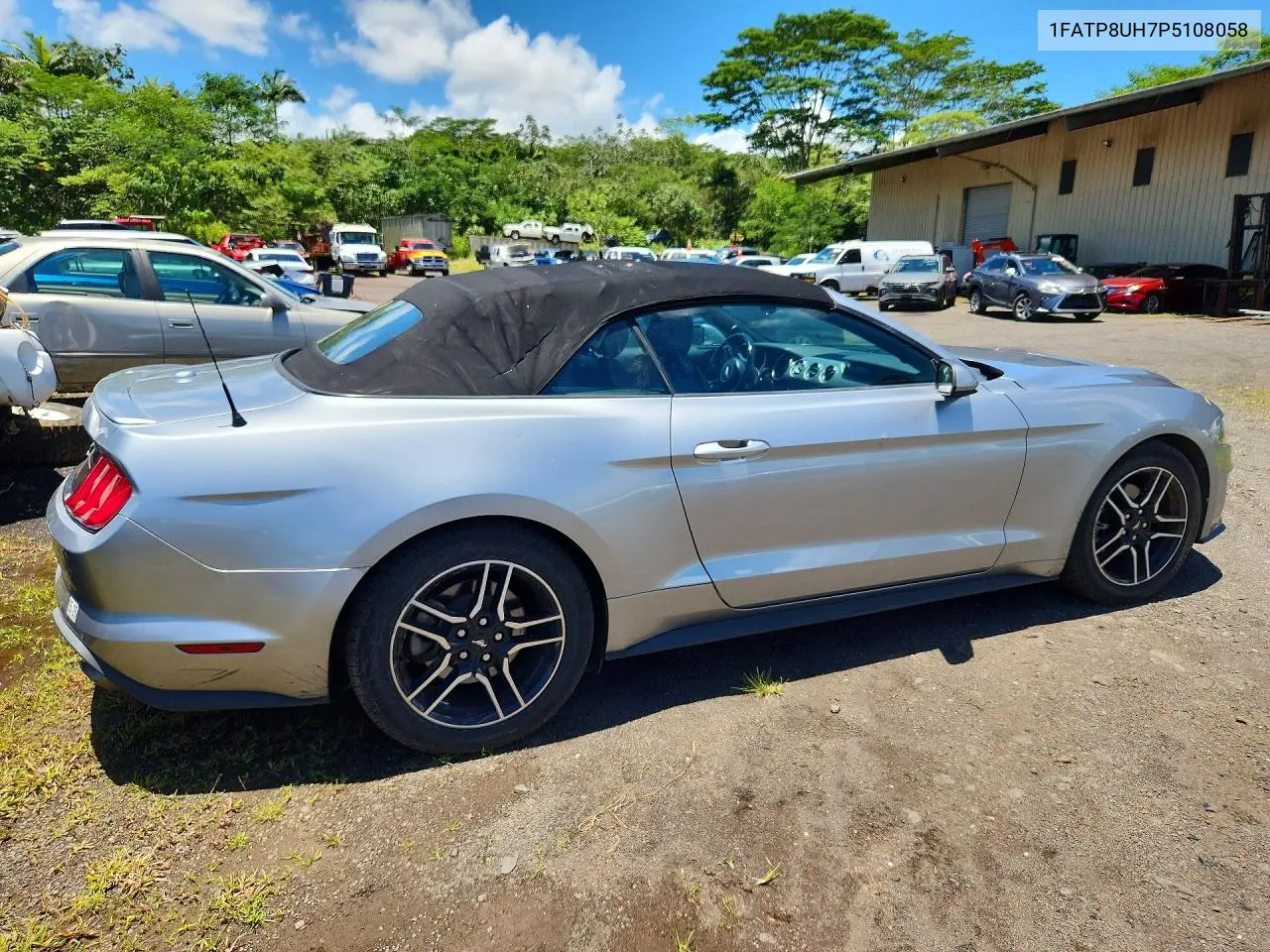 2023 Ford Mustang VIN: 1FATP8UH7P5108058 Lot: 61627806