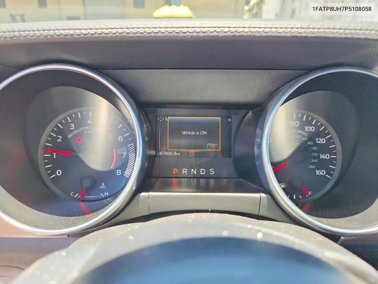 2023 Ford Mustang VIN: 1FATP8UH7P5108058 Lot: 61627806