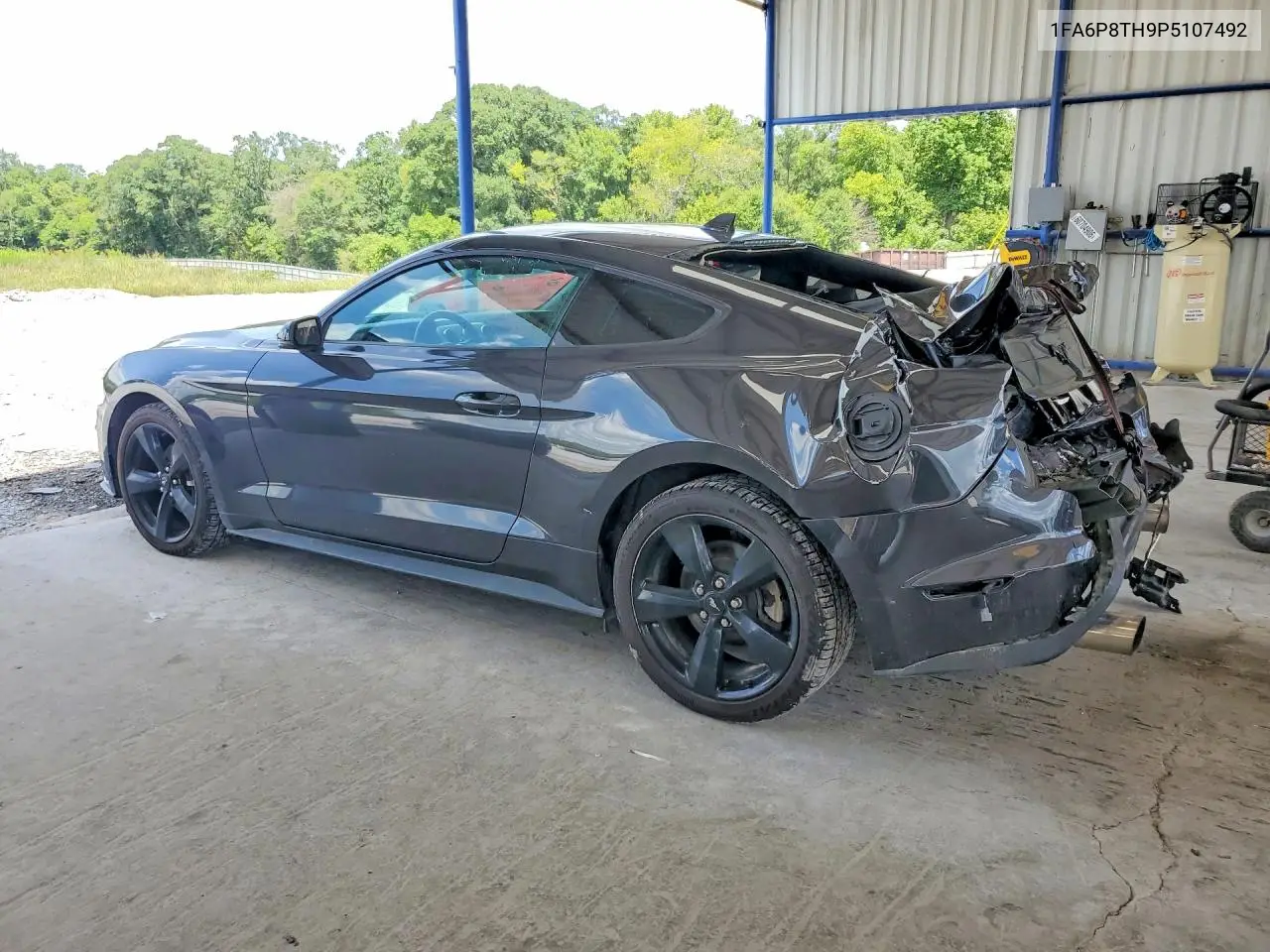 2023 Ford Mustang VIN: 1FA6P8TH9P5107492 Lot: 61805176