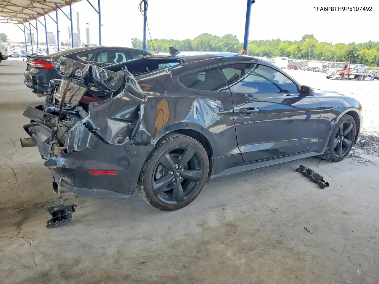 2023 Ford Mustang VIN: 1FA6P8TH9P5107492 Lot: 61805176