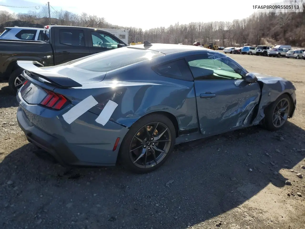 1FA6P8R09R5505113 2024 Ford Mustang Dark Horse
