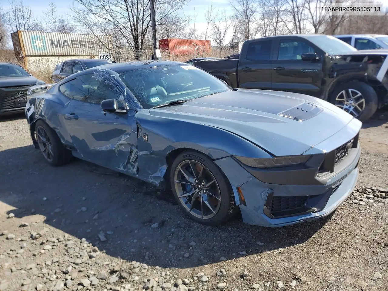 1FA6P8R09R5505113 2024 Ford Mustang Dark Horse