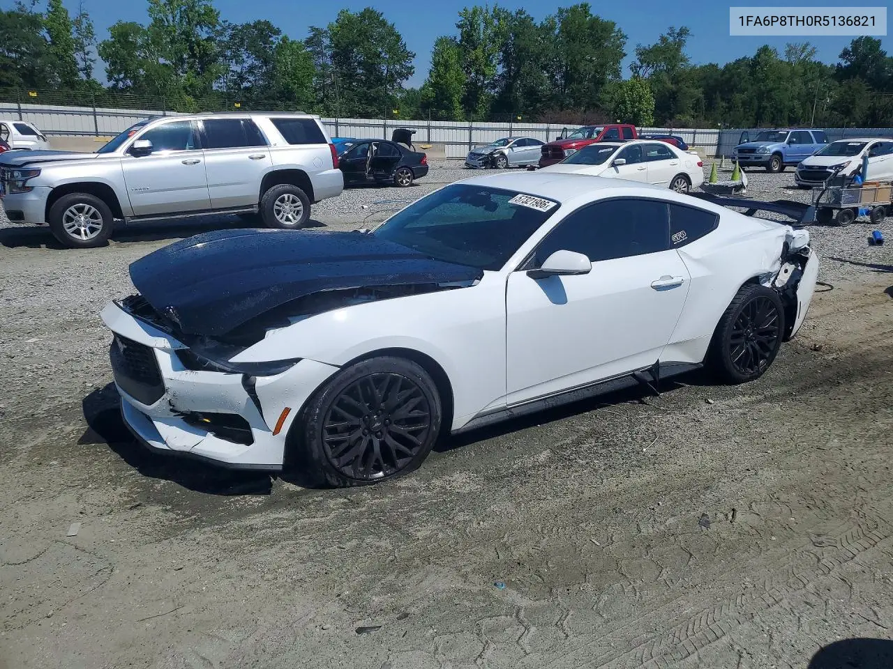 2024 Ford Mustang VIN: 1FA6P8TH0R5136821 Lot: 57321986
