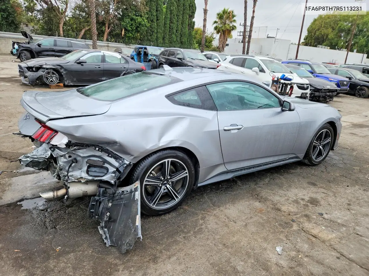 2024 Ford Mustang VIN: 1FA6P8TH7R5113231 Lot: 58264106