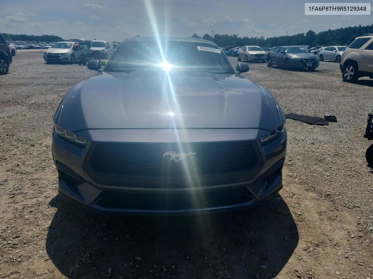 2024 Ford Mustang VIN: 1FA6P8TH9R5129348 Lot: 60688006