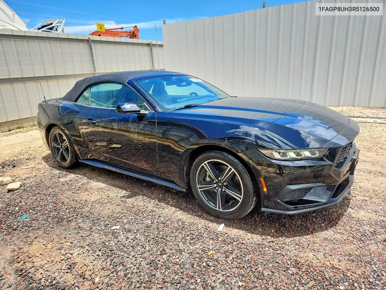 2024 Ford Mustang VIN: 1FAGP8UH3R5126500 Lot: 61627786