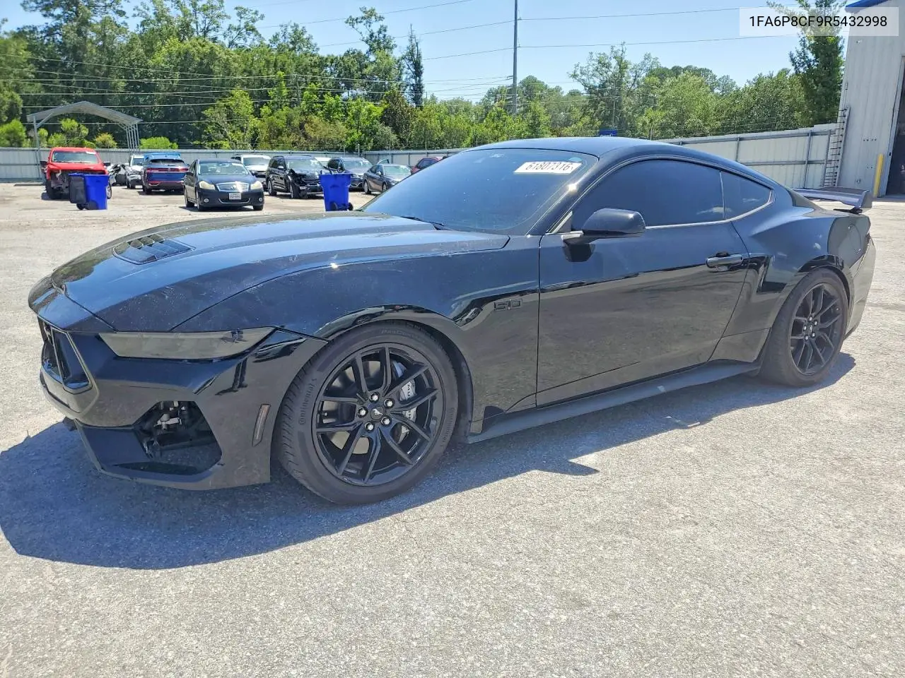 2024 Ford Mustang Gt VIN: 1FA6P8CF9R5432998 Lot: 61807316