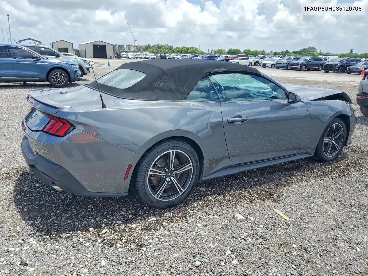 2025 Ford Mustang VIN: 1FAGP8UH0S5120708 Lot: 54300126