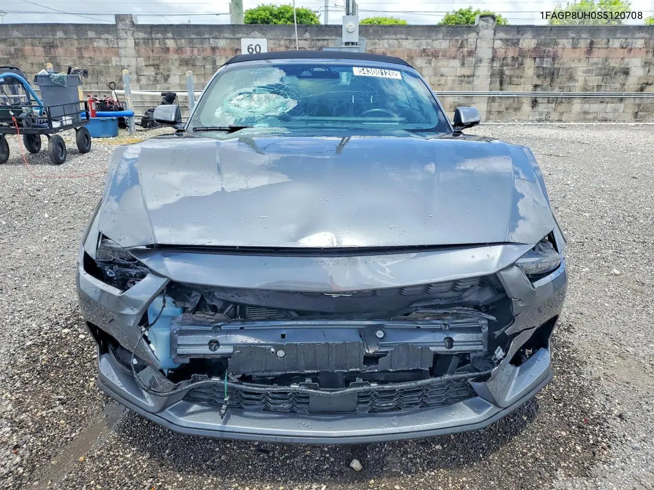 2025 Ford Mustang VIN: 1FAGP8UH0S5120708 Lot: 54300126