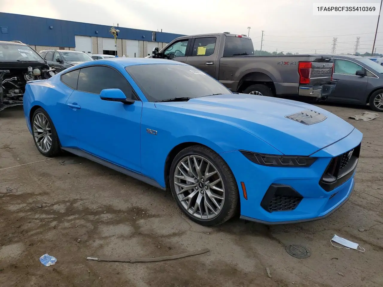2025 Ford Mustang Gt VIN: 1FA6P8CF3S5410369 Lot: 58020506
