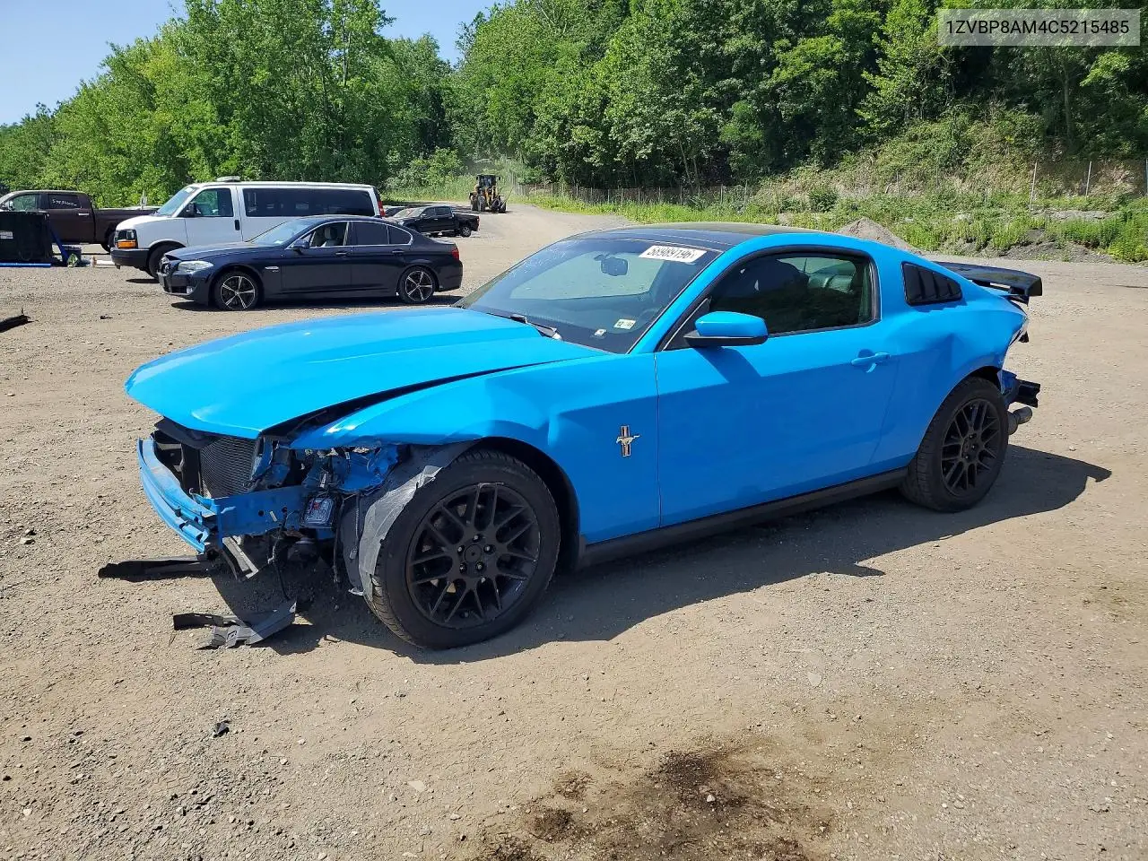2025 Ford Mustang V6 VIN: 1ZVBP8AM4C5215485 Lot: 58989196