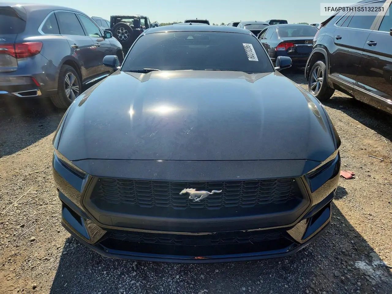 2025 Ford Mustang VIN: 1FA6P8TH1S5132251 Lot: 60370286