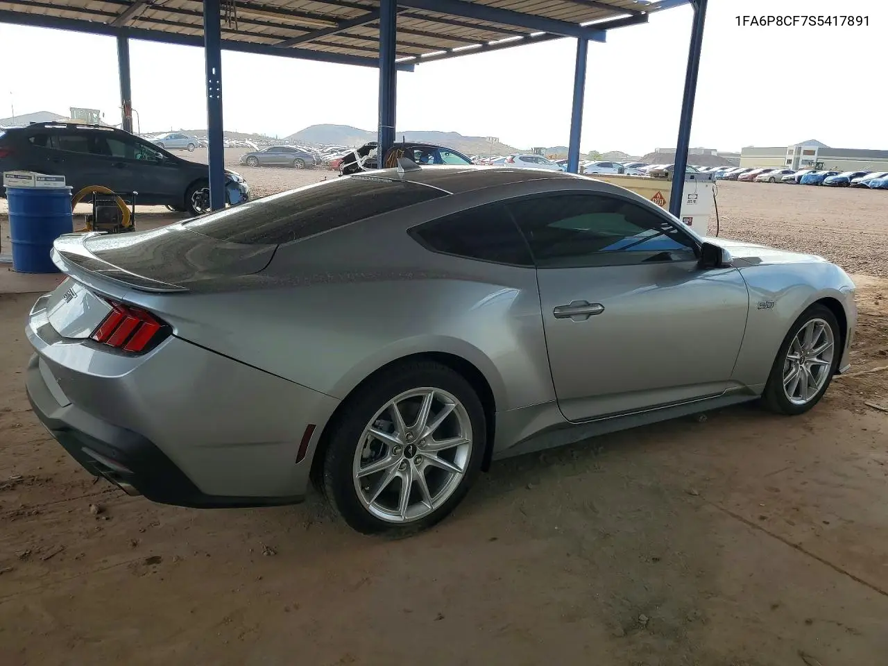 2025 Ford Mustang Gt VIN: 1FA6P8CF7S5417891 Lot: 61387476