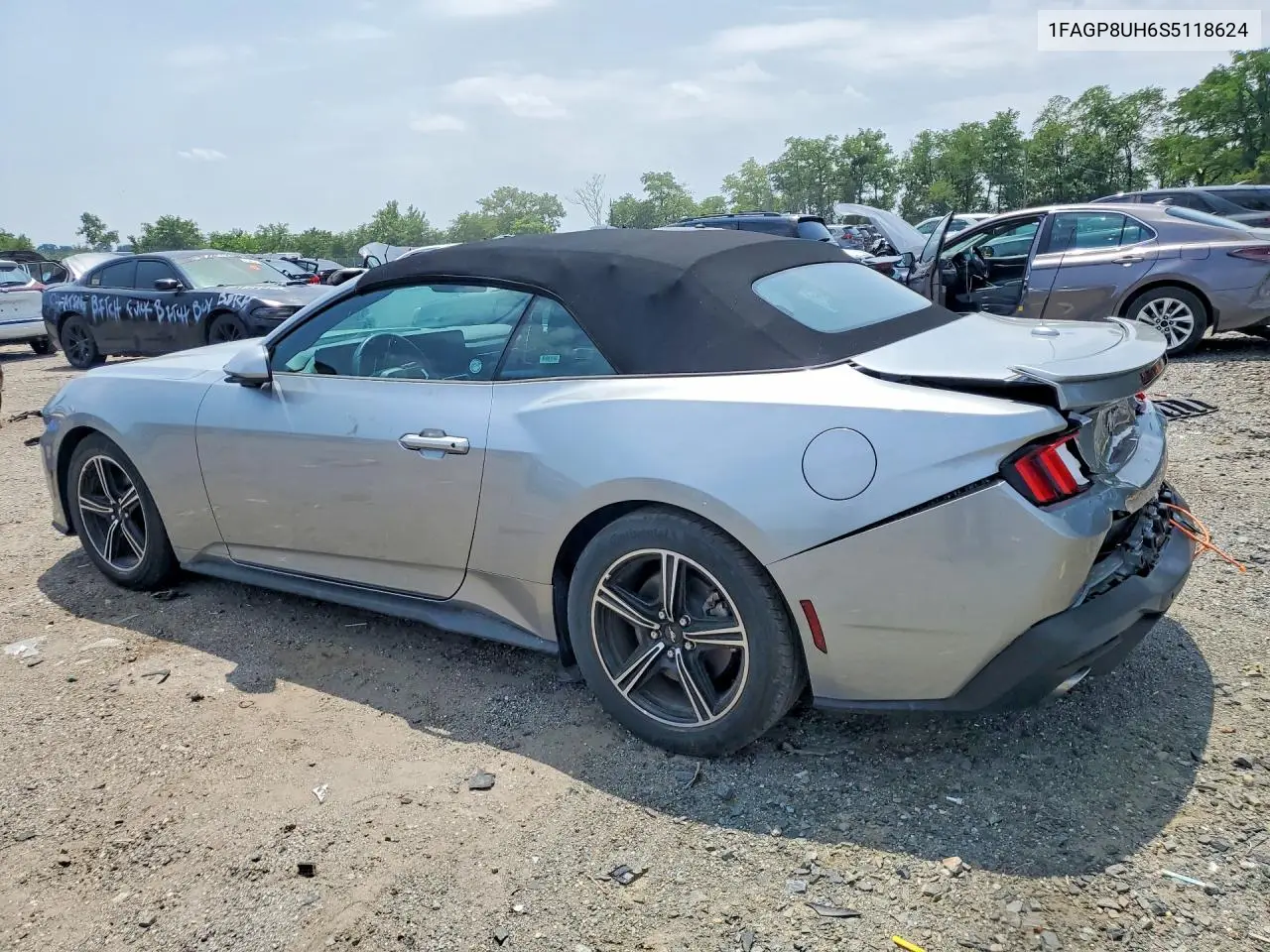 2025 Ford Mustang VIN: 1FAGP8UH6S5118624 Lot: 61467906