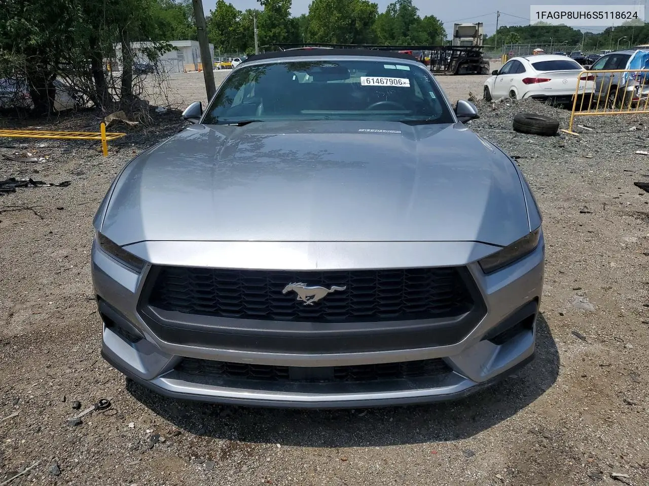 2025 Ford Mustang VIN: 1FAGP8UH6S5118624 Lot: 61467906