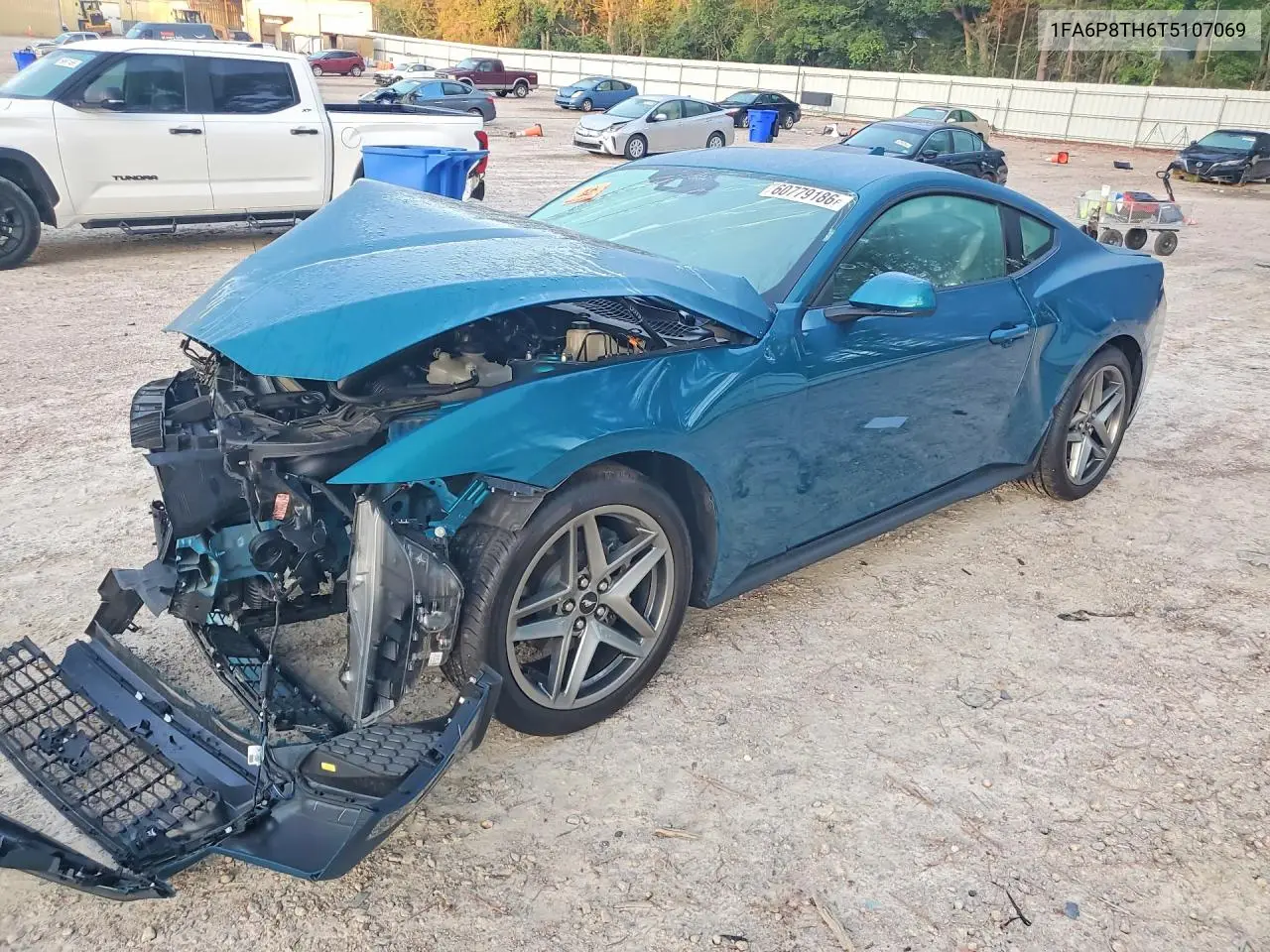 2026 Ford Mustang VIN: 1FA6P8TH6T5107069 Lot: 60779186