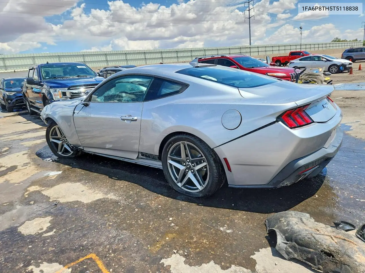 2026 Ford Mustang VIN: 1FA6P8TH5T5118838 Lot: 61648326