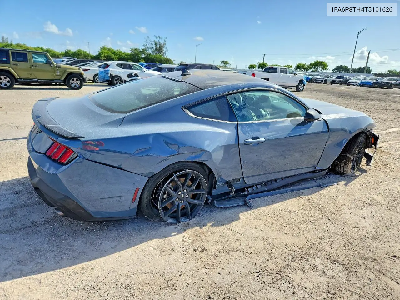 2026 Ford Mustang VIN: 1FA6P8TH4T5101626 Lot: 61791056