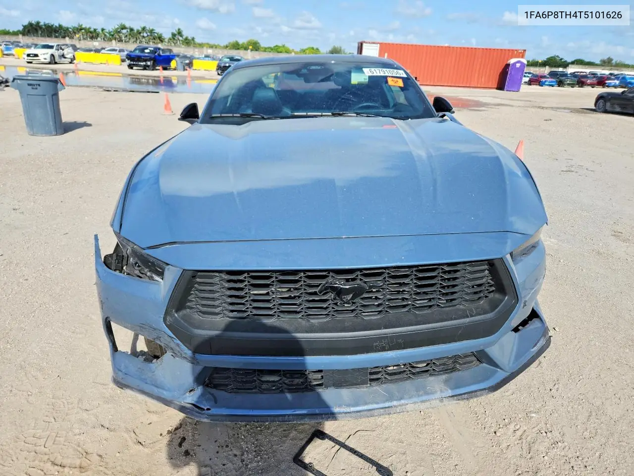 2026 Ford Mustang VIN: 1FA6P8TH4T5101626 Lot: 61791056