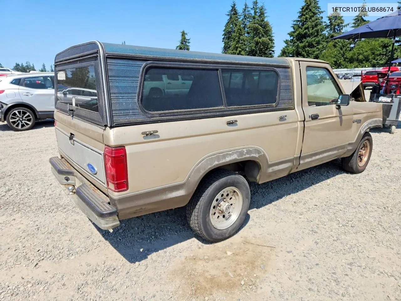 1990 Ford Ranger VIN: 1FTCR10T2LUB68674 Lot: 60804916