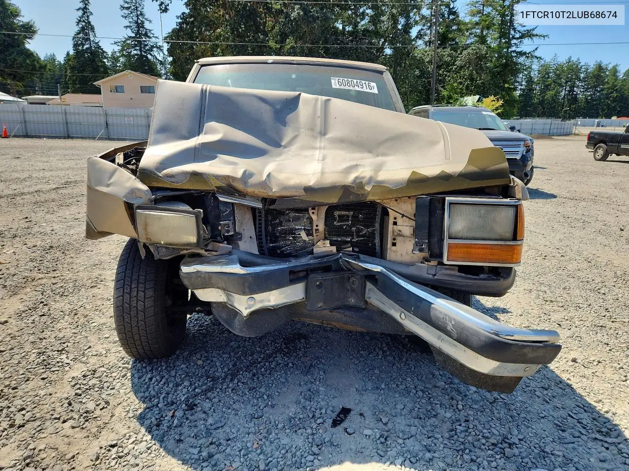 1990 Ford Ranger VIN: 1FTCR10T2LUB68674 Lot: 60804916