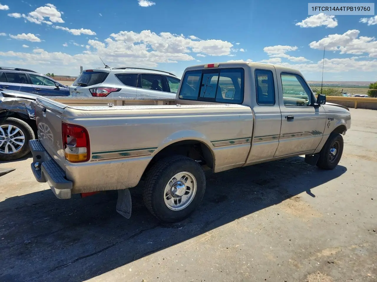 1996 Ford Ranger Super Cab VIN: 1FTCR14A4TPB19760 Lot: 59096616