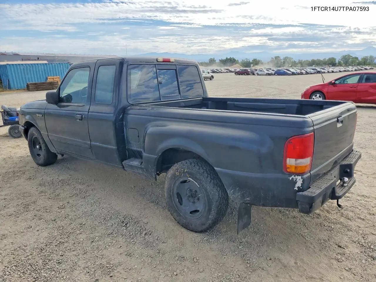 1996 Ford Ranger Super Cab VIN: 1FTCR14U7TPA07593 Lot: 61940436
